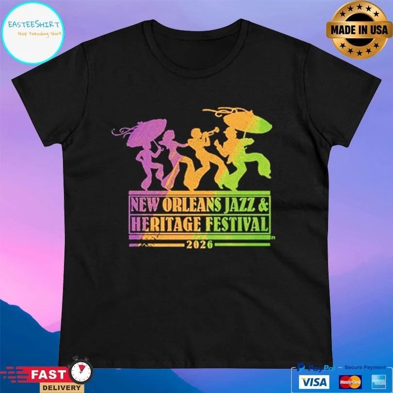 New Orleans Jazz And Heritage Festival 2026 T-shirts