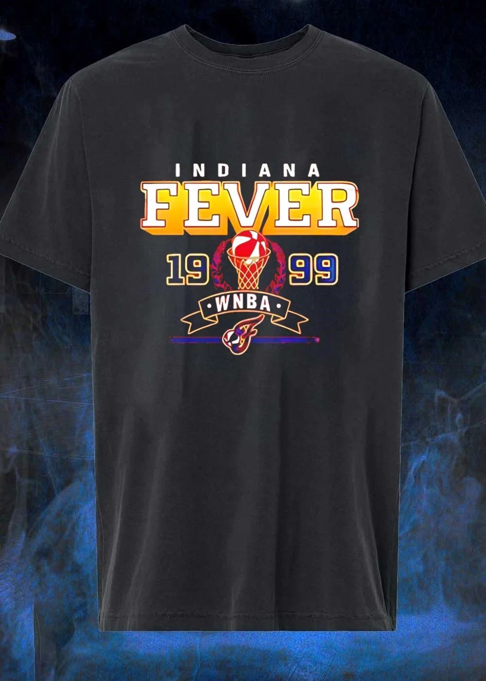 Indiana Fever Retro Basketball WNBA Logo Shirt