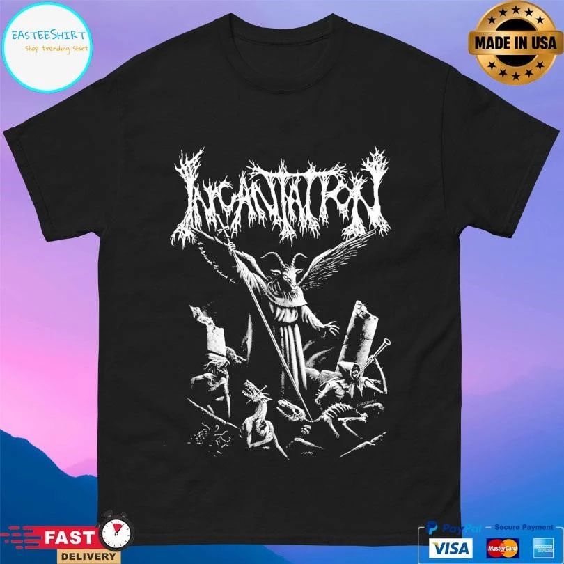 Incantation Upon The Throne Of Apocalypse T-shirts