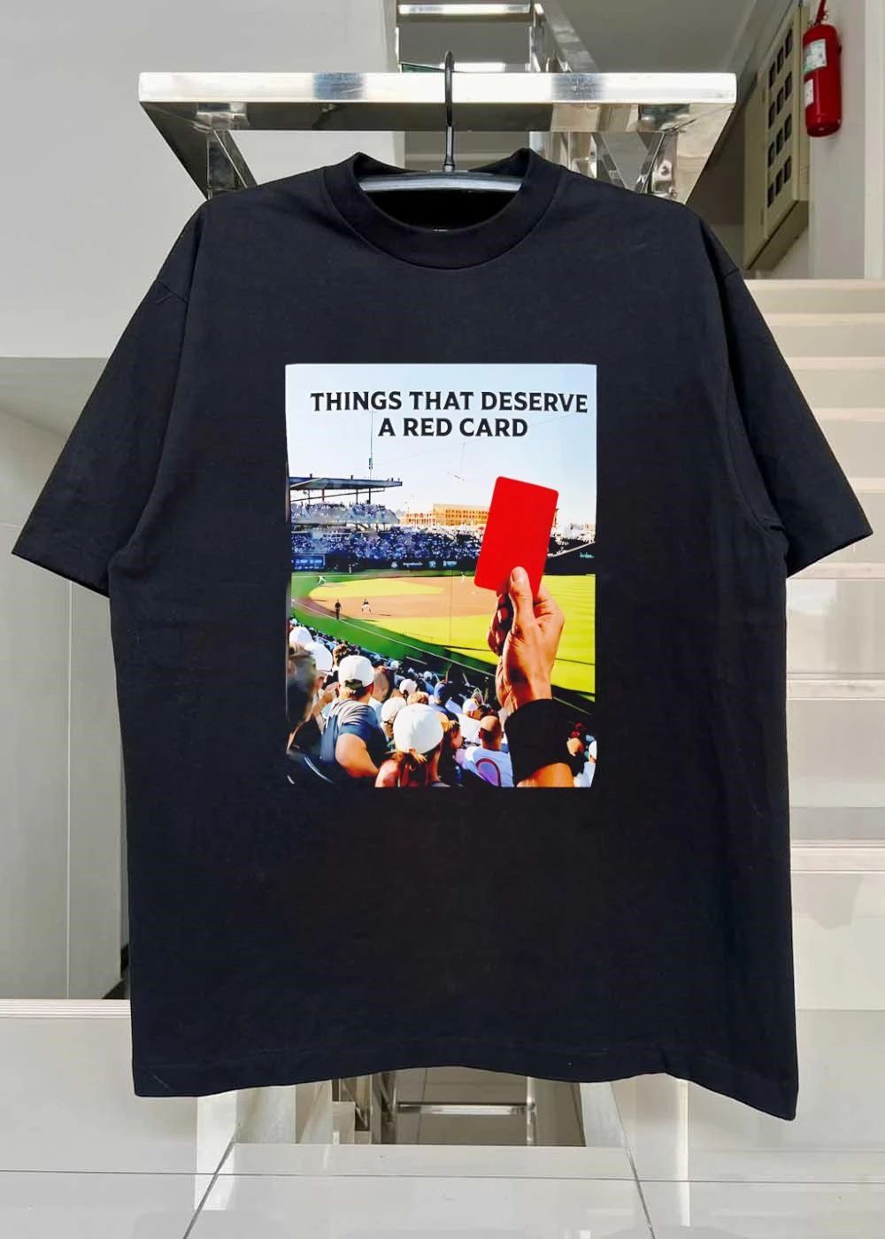 Sports Fanatic Gift Things That Deserve a Red Card Soccer Shirt