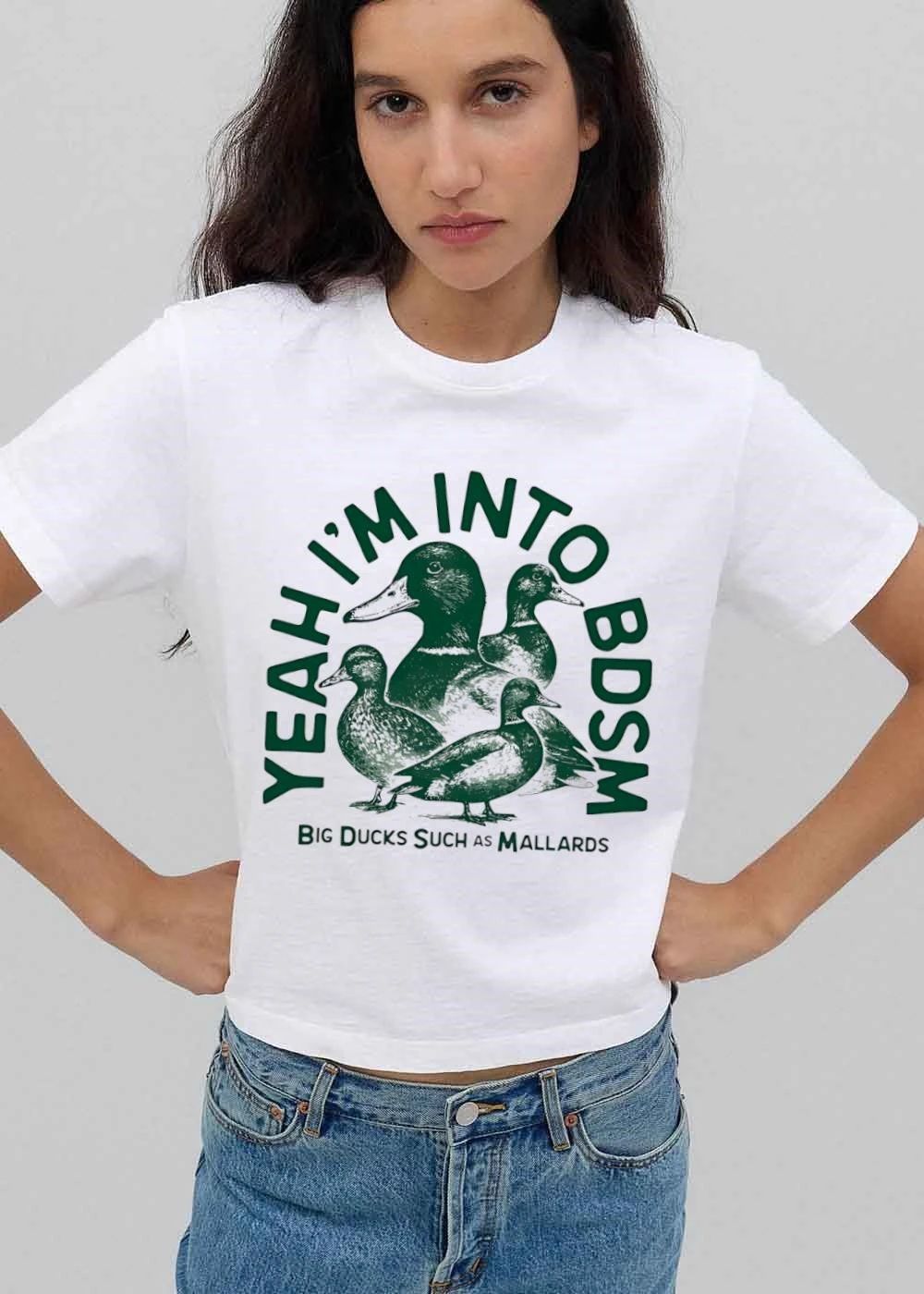 Yeah Im Into Bdsm Big Ducks Such As Mallards Ducks shirt