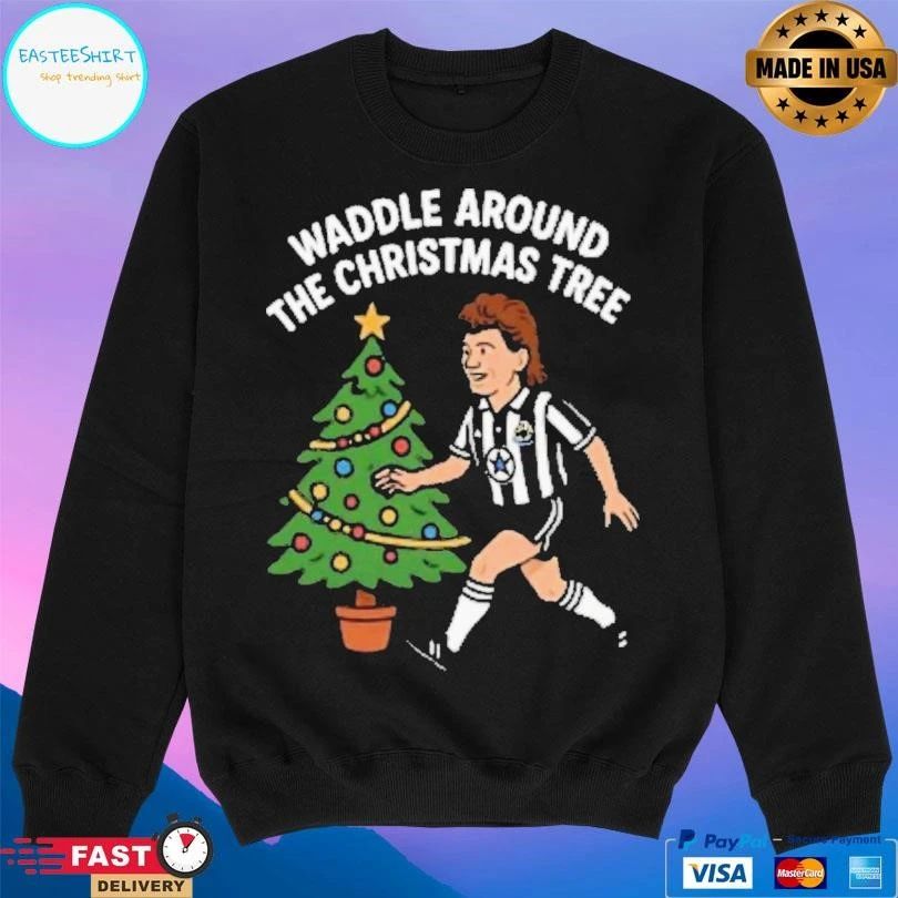 Newcastle Waddle Around The Christmas Tree T-shirts