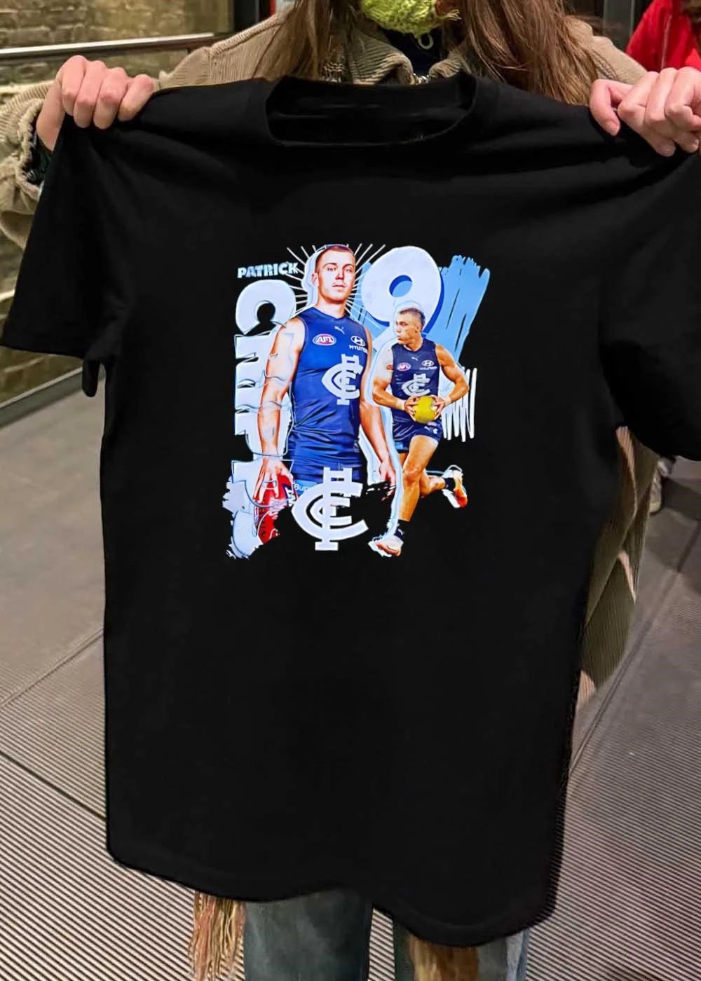 Patrick Cripps Carlton Blues T-Shirt