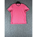 Polo Ralph Lauren Mens Custom Slim Fit T-Shirt Heathered Red Pink Cotton Large