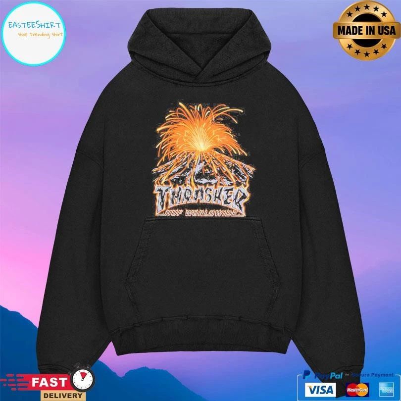 Thrasher Huf Worldwide T-shirts