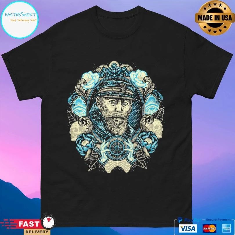 Portrait Of The Captain T-shirts