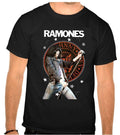 Ramones Rock Music Logo Black T-Shirt -1232