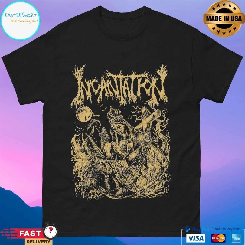 Incantation Hell Awaits T-shirts