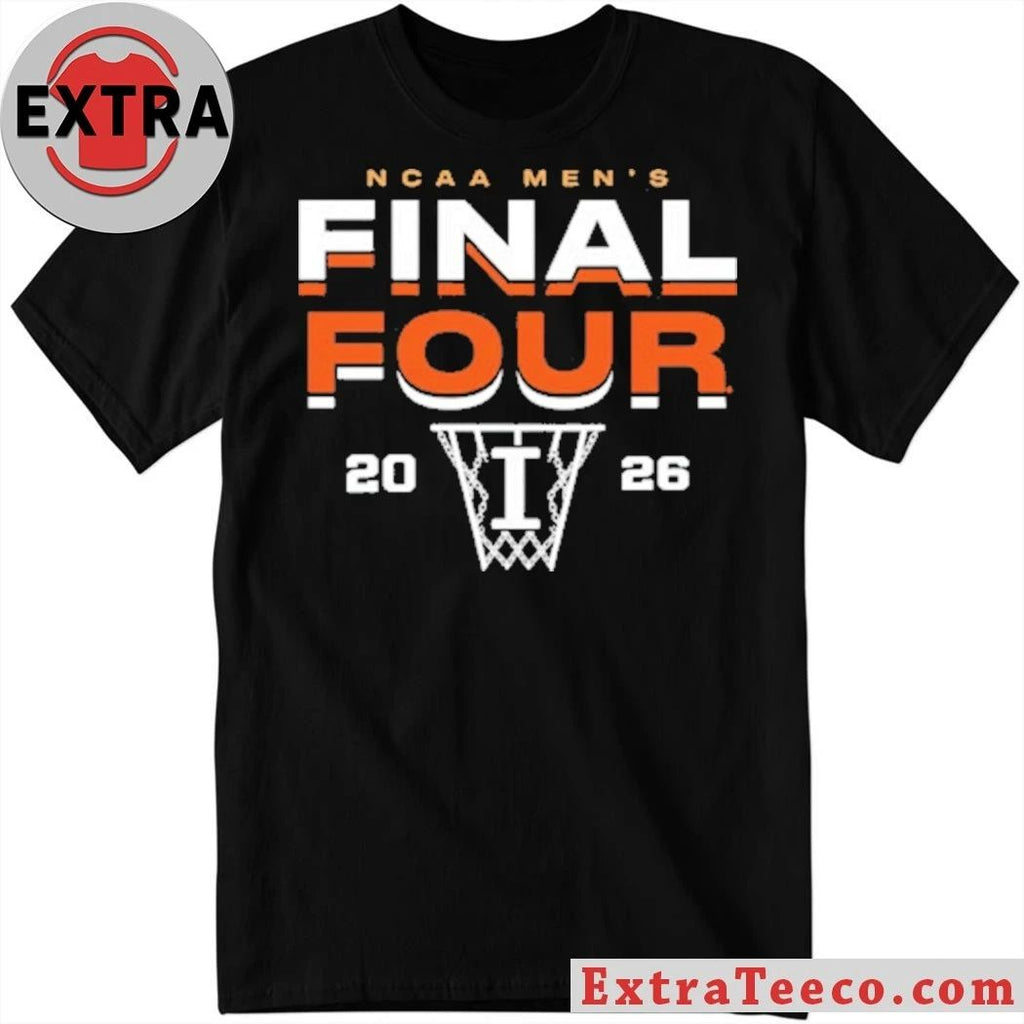Fighting Illini 2026 Men’s Basketball Final Four Graphic T-Shirt