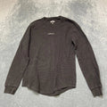 Hollister Must Have Collection French Terry Shirt Mens Medium Black Round Hem