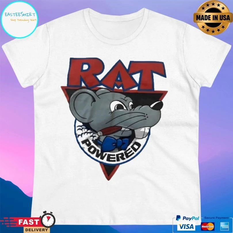 Rat Powered Cartoon T-shirts