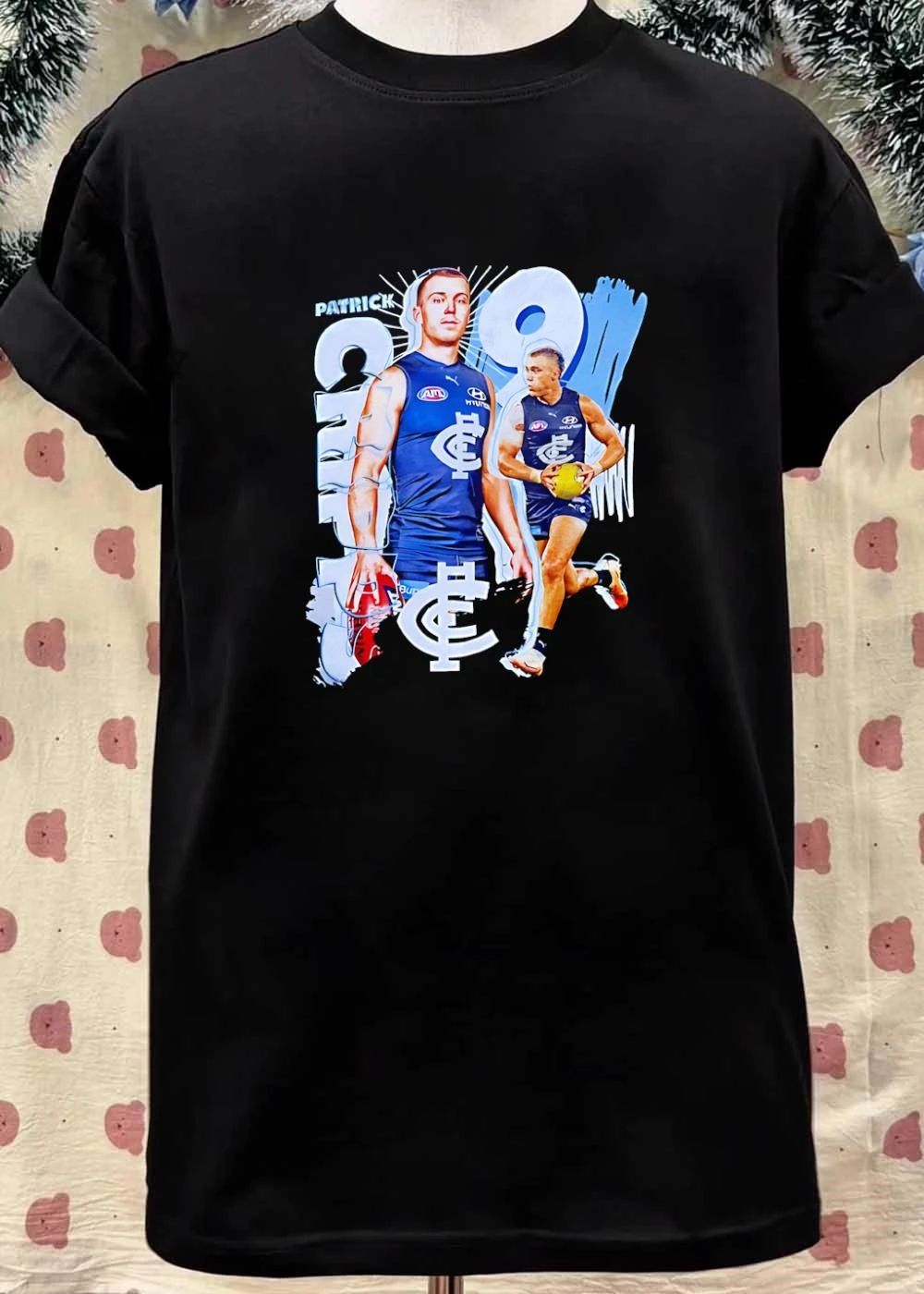 Patrick Cripps Carlton Blues T-Shirt
