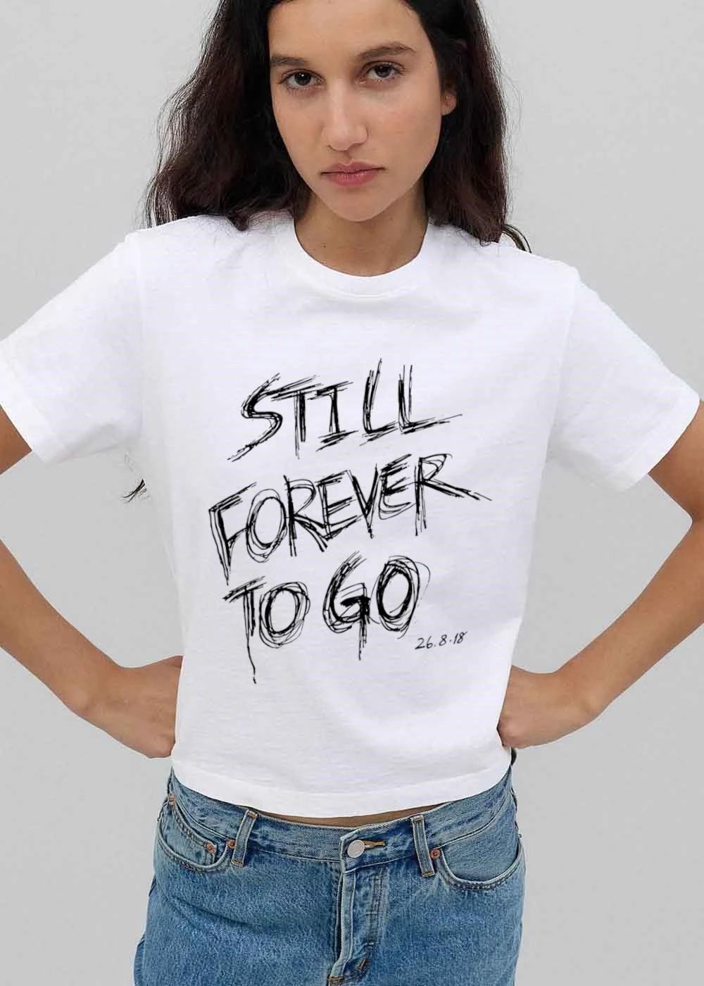 Still Forever To Go 26 8 18 Black Scratchy shirt