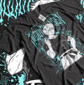 Gojo Satoru T-Shirt Jujutsu Kaisen Nanami Anime Horror Funny Gift Shirt All Size