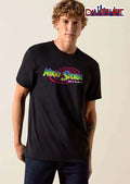 In The Galaxy Nikki Storm Colorful Swirling Rings Space Stars Neon shirt