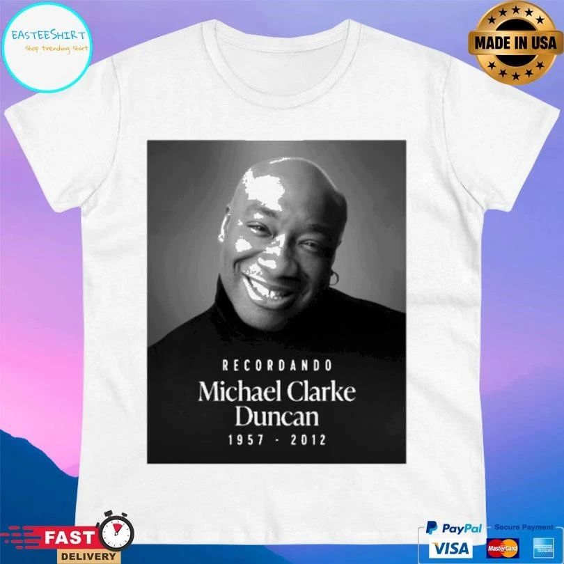 Recordando Michael Clarke Duncan 1957 2012 T-shirts
