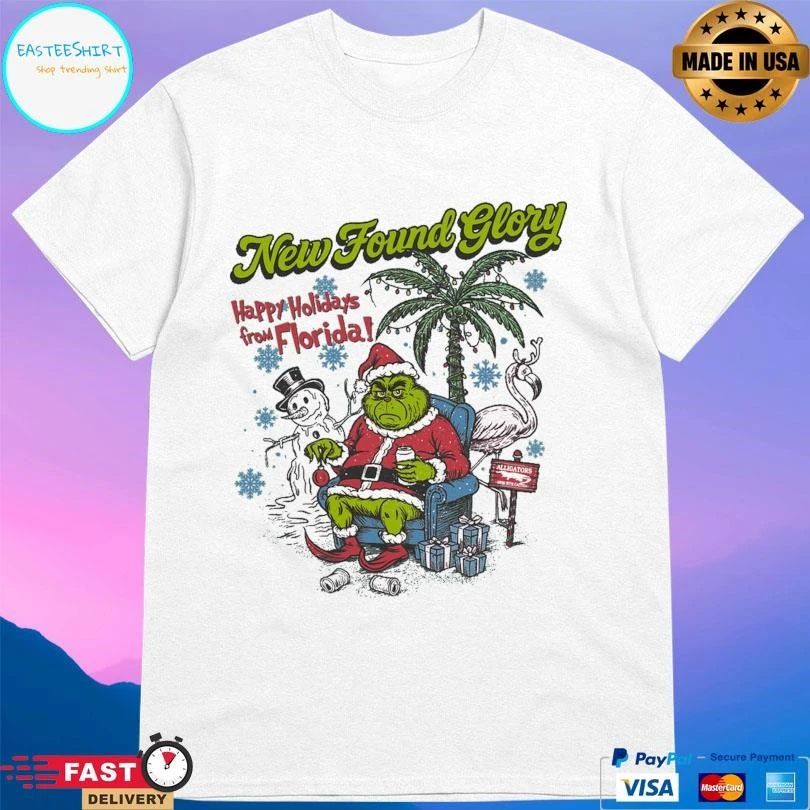 New Found Glory Happy Holidays From Florida T-shirts