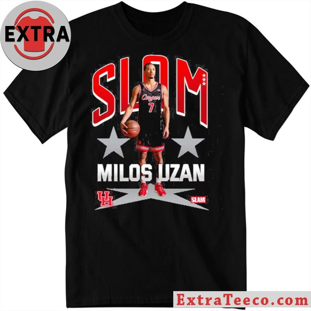 Milos Uzan Remix Heavy Logo Shirt