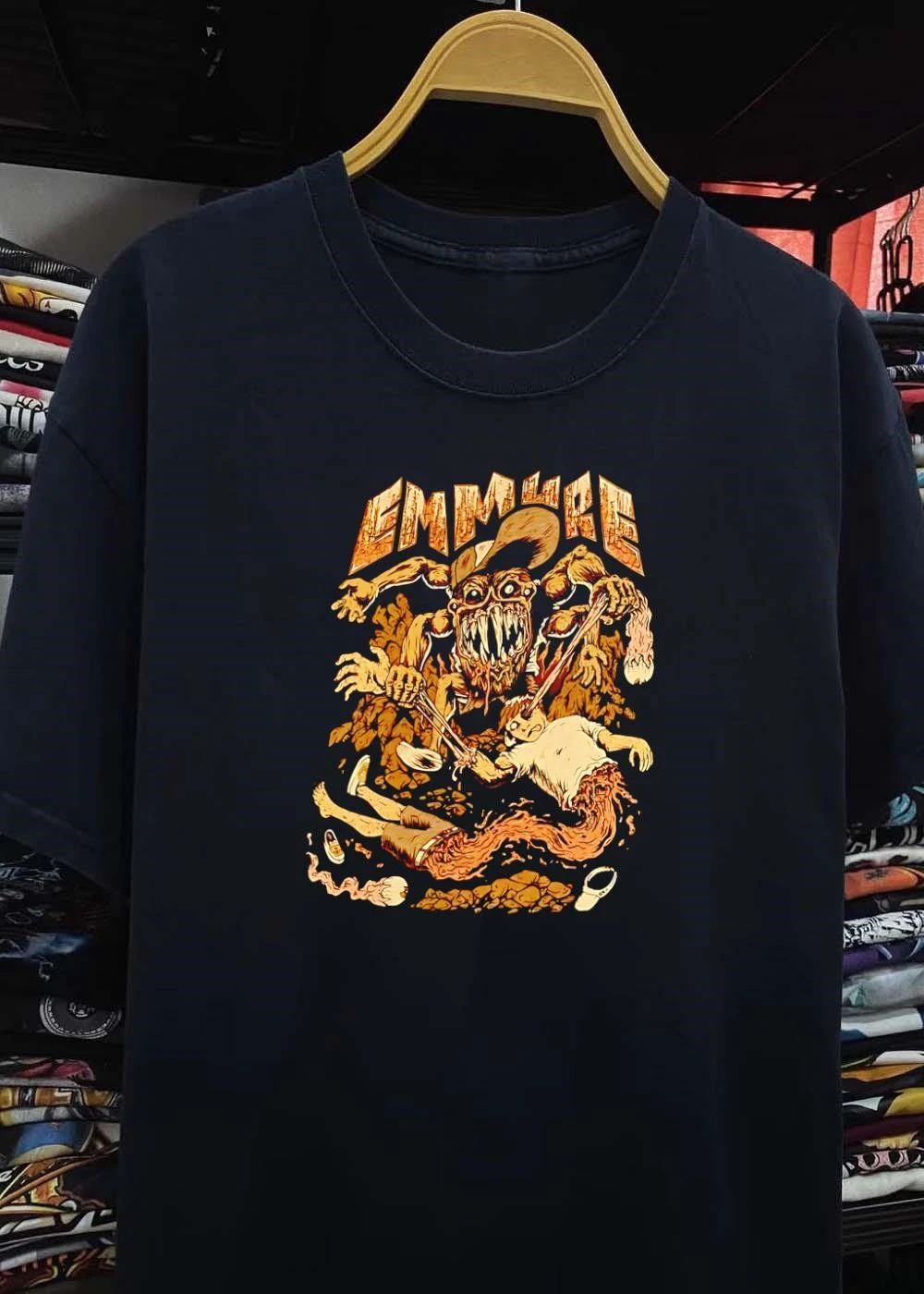 Metal Band Horror Graphic Emmure Monster Ripping Victim T-Shirt