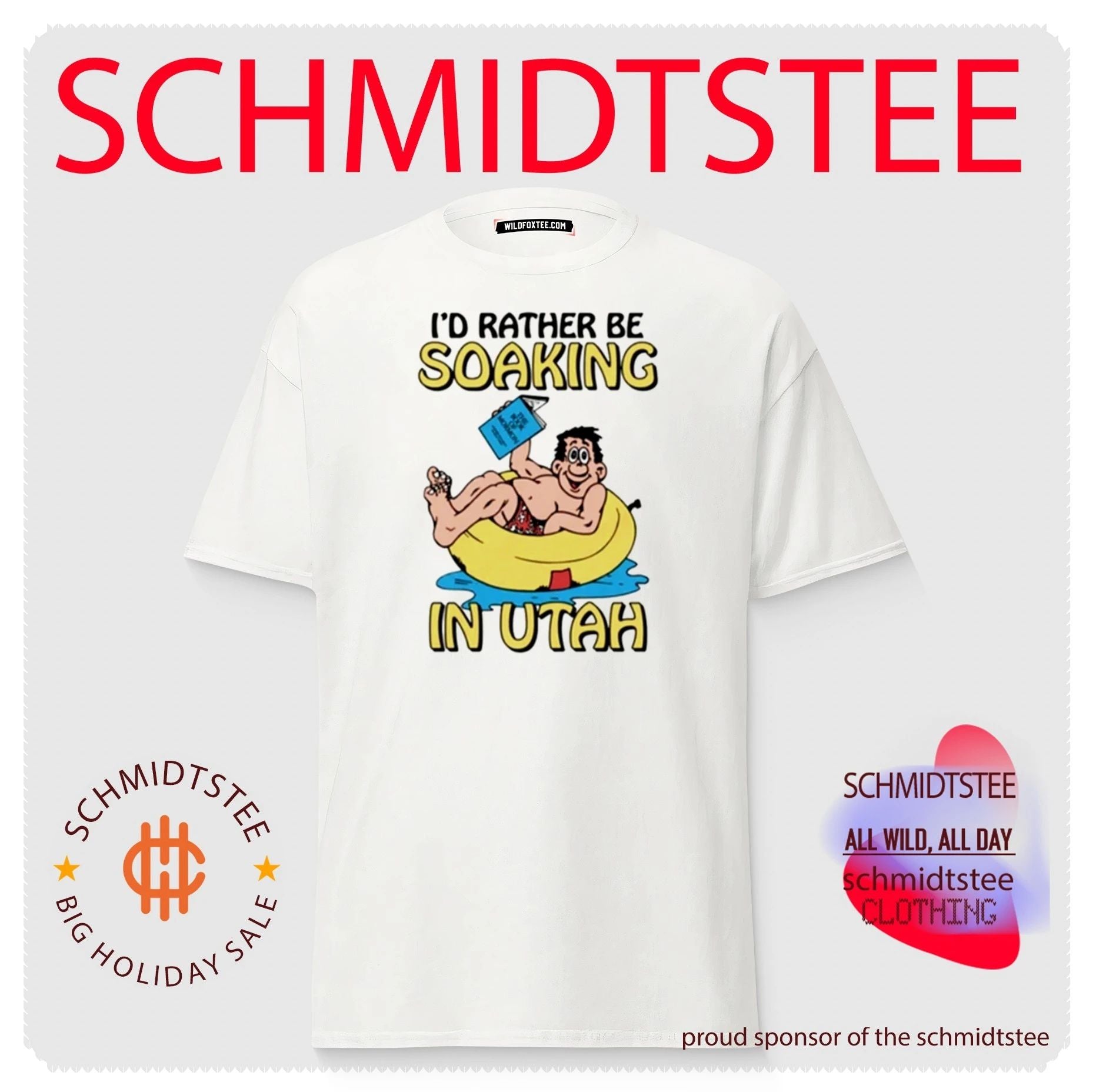 I’d Rather Be Soaking In Utah Shirt
