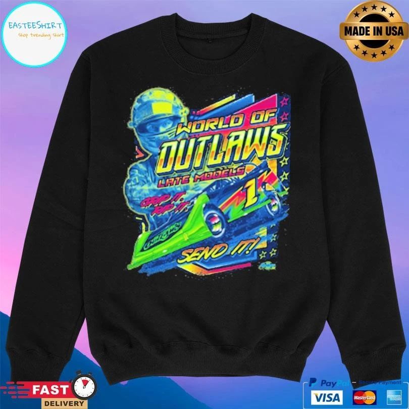 World Of Outlaws Late Models Grip It Rip It Send It T-shirts