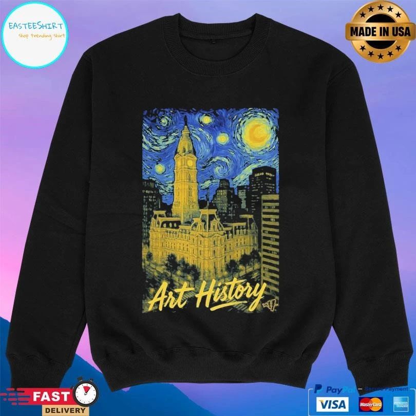 Starry City Hall Art History T-shirts