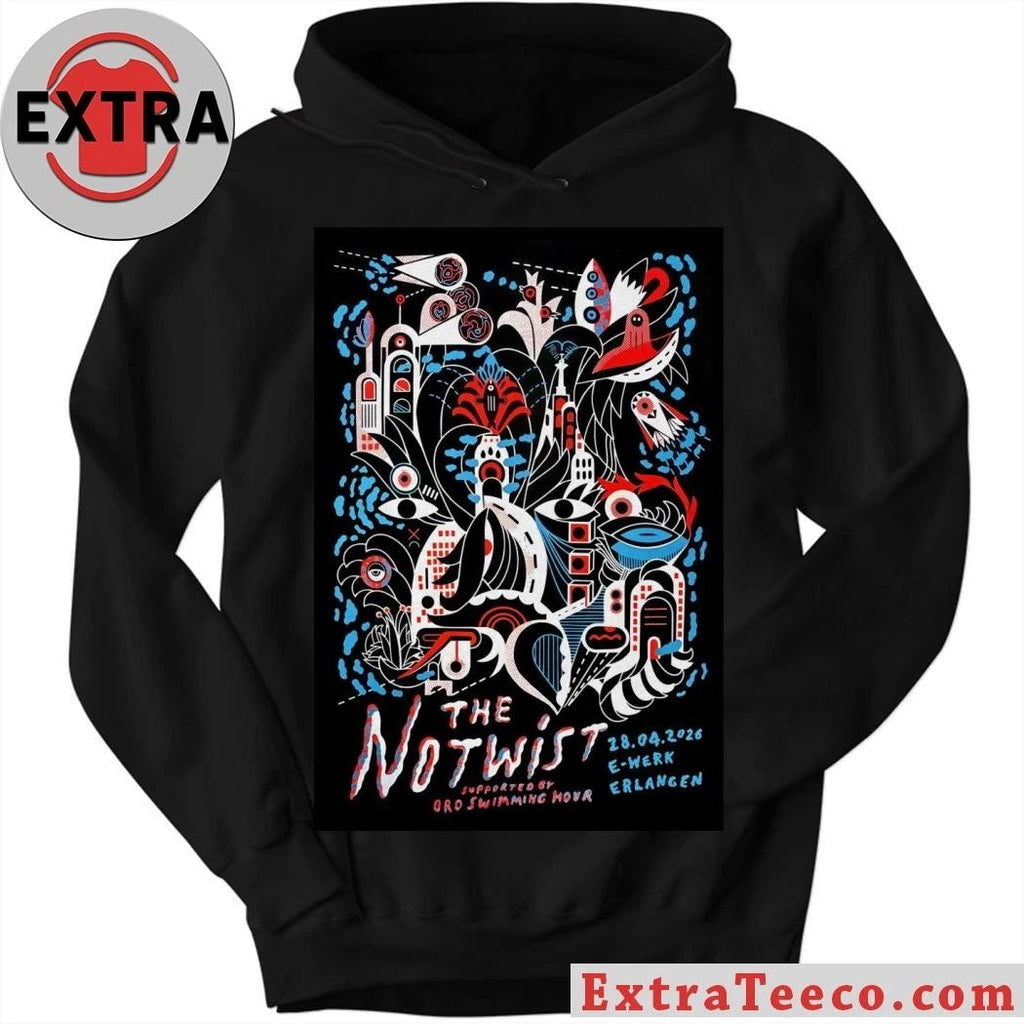 The Notwist Apr 28 2026 E-Werk Erlangen Show Poster T-Shirt