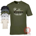 M4A3E2 Jumbo Cobra King Sherman tank t-shirt military WW2 vehicle WWII WoT