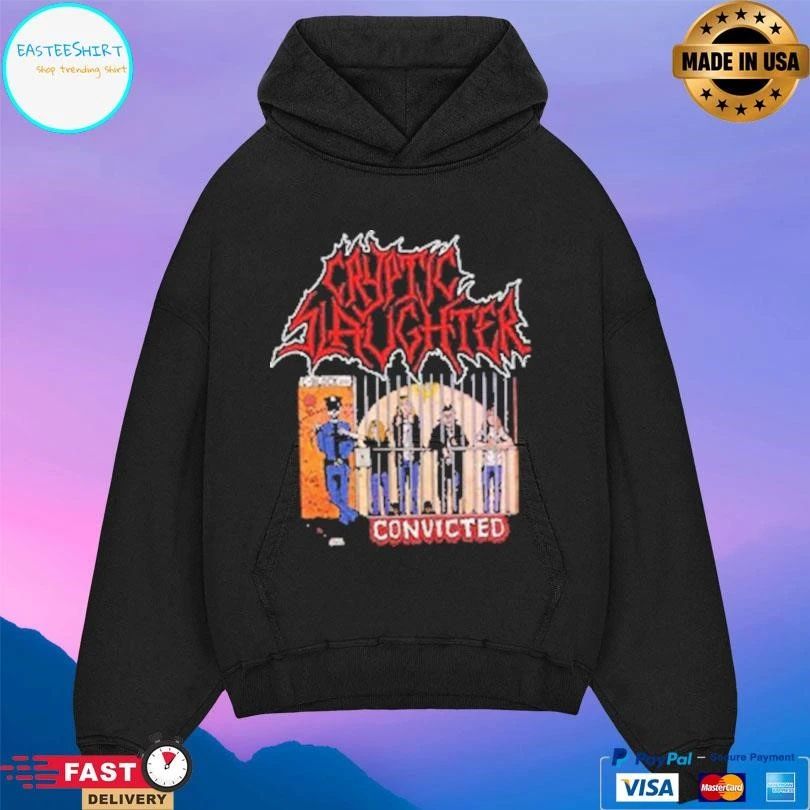 Cryptic Slaughter Convicted T-shirts