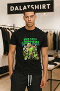 Funny Robot With Brain In Helmet Surrounded By Flowers The Devil Wears Prada shirt