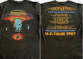 VINTAGE BOSTON ROCK BAND CONCERT TOUR SHIRT 1987 T-SHIRT LIMITED