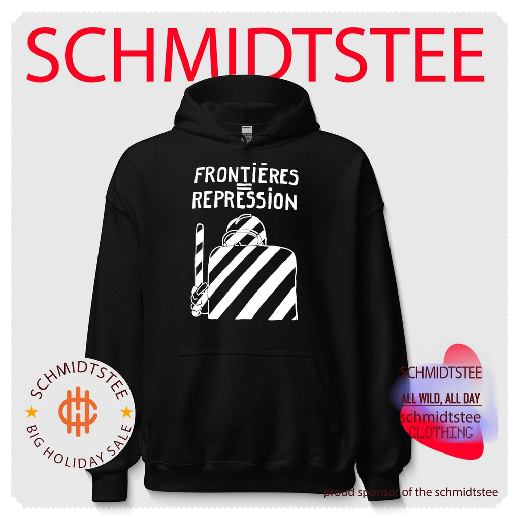Frontieres Repression slogan shirt