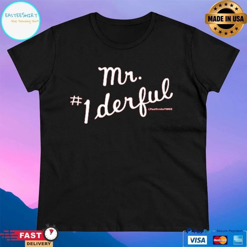 Mr 1 Derful Trunks T-shirts
