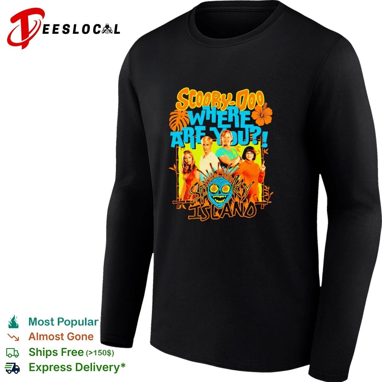 Scooby-Doo Where Are You Spooky Island T-shirt