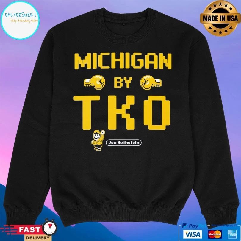 Michigan By Tko Jon Rothstein T-shirts