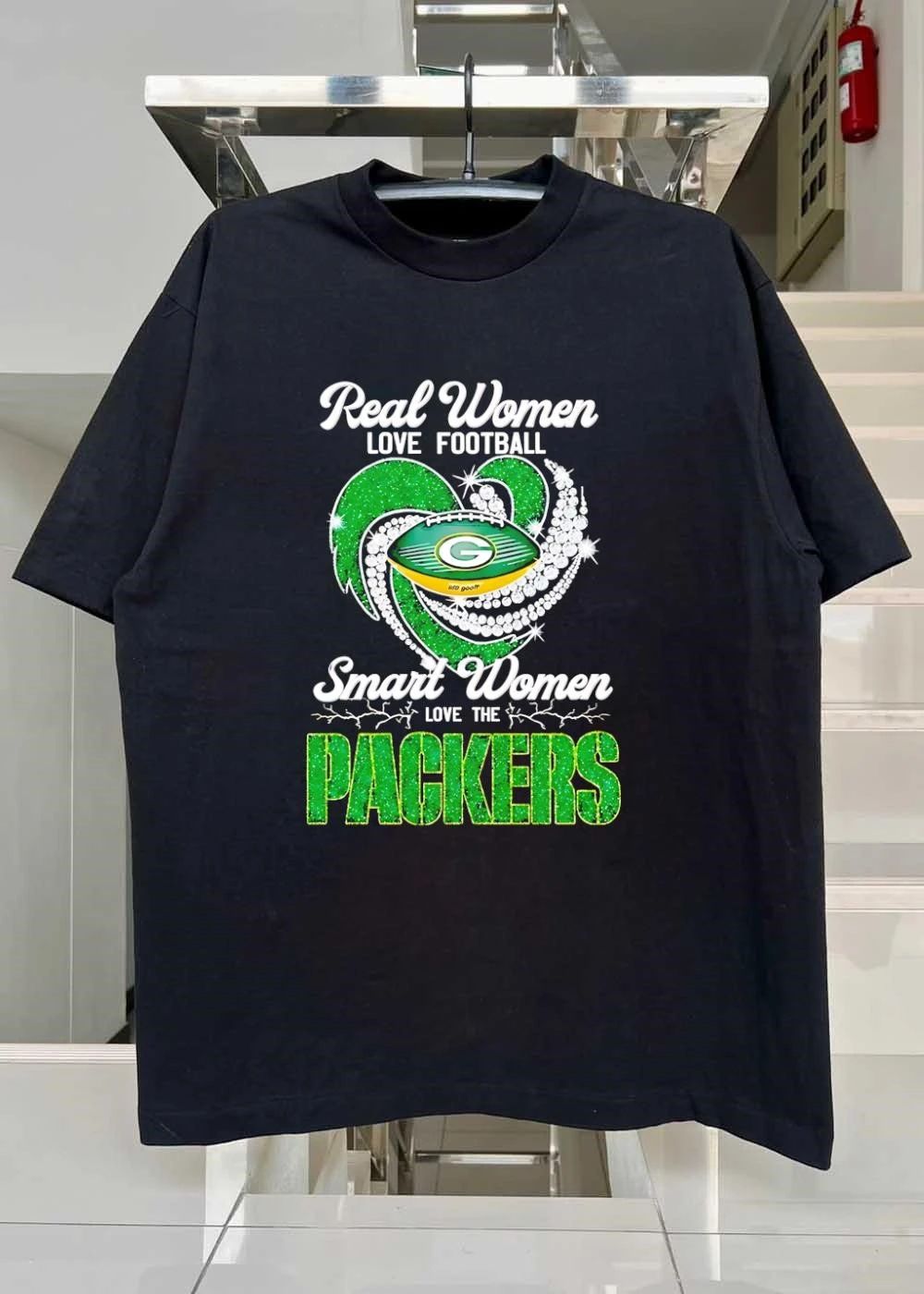 Real Women Love Football Smart Women Love the Green Bay Packers Shirt