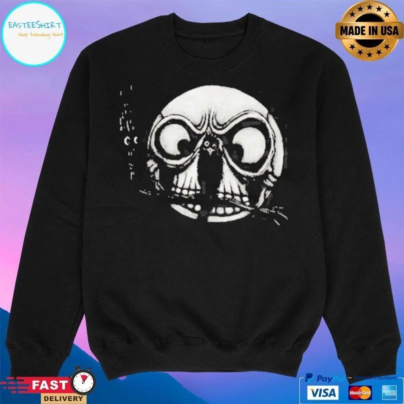 Crippled Black Phoenix Googly Moon T-shirts