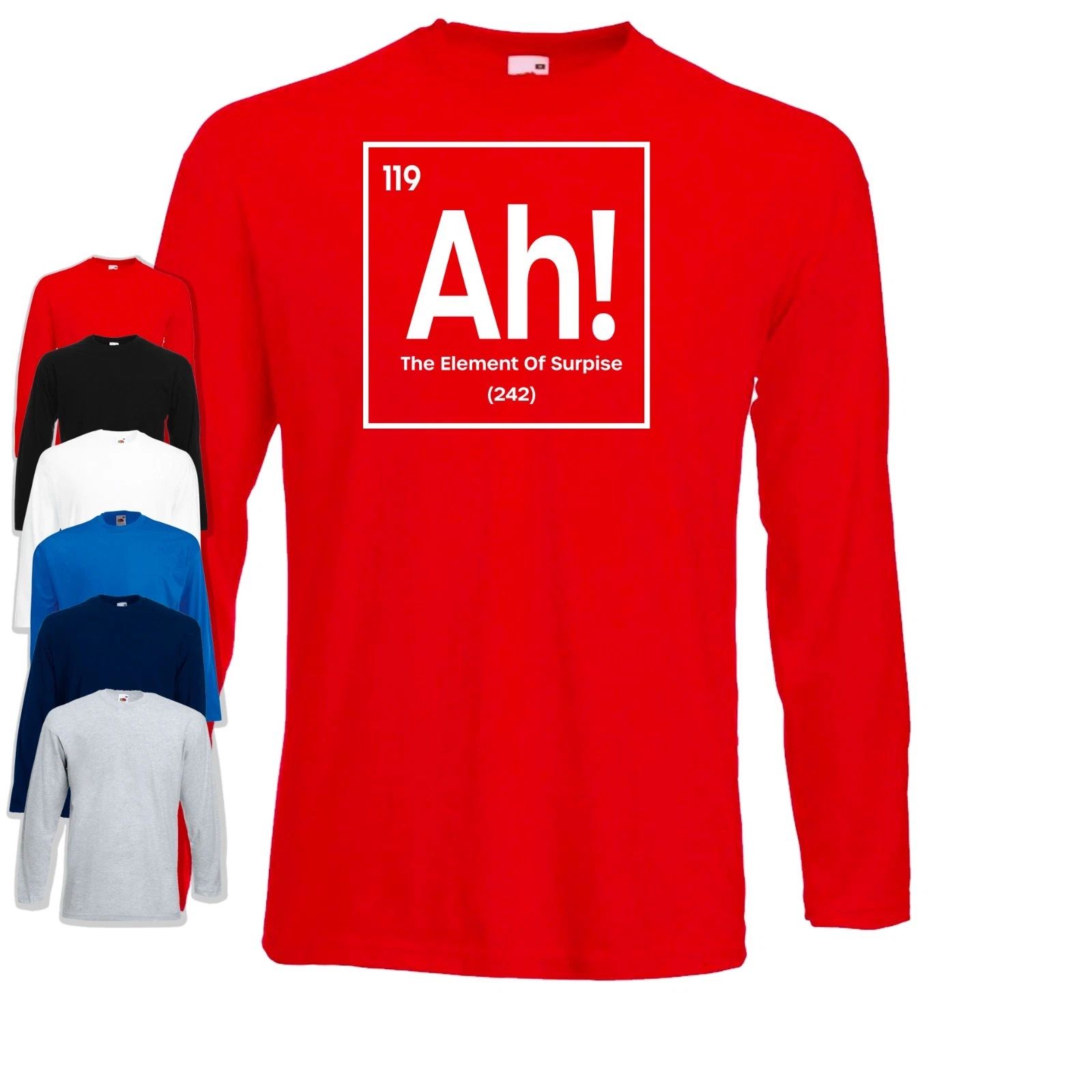 Ah! Element of Surprise Long Sleeve T-Shirt | Project Hail Mary Ryland Grace