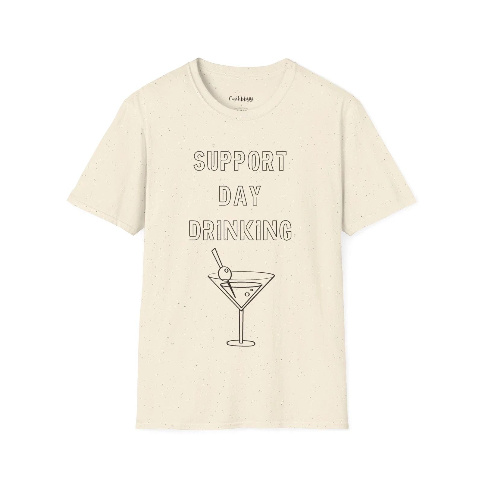 Support Day Drinking Graphic Tee - Fun and Stylish Shirt for Casual Enjoyment