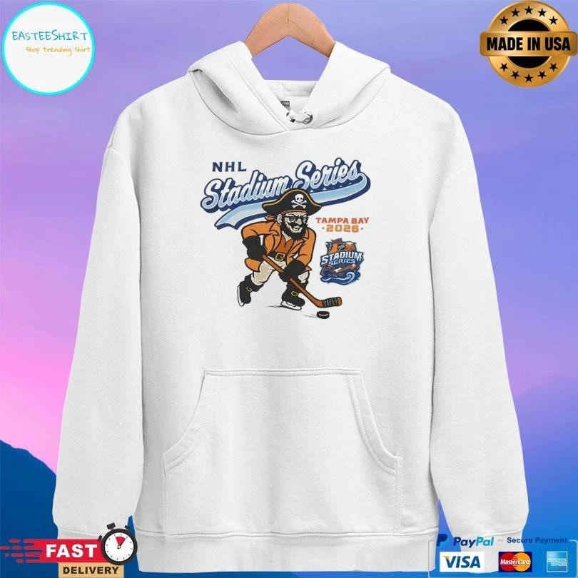 NHL Stadium Series Cream Ice Pirate Tampa Bay 2026 T-shirts