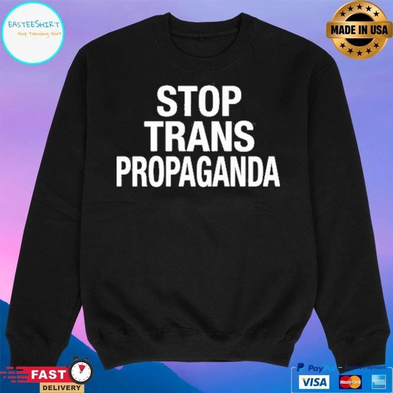 Anthony Constantino Stop Trans Propaganda T-shirts