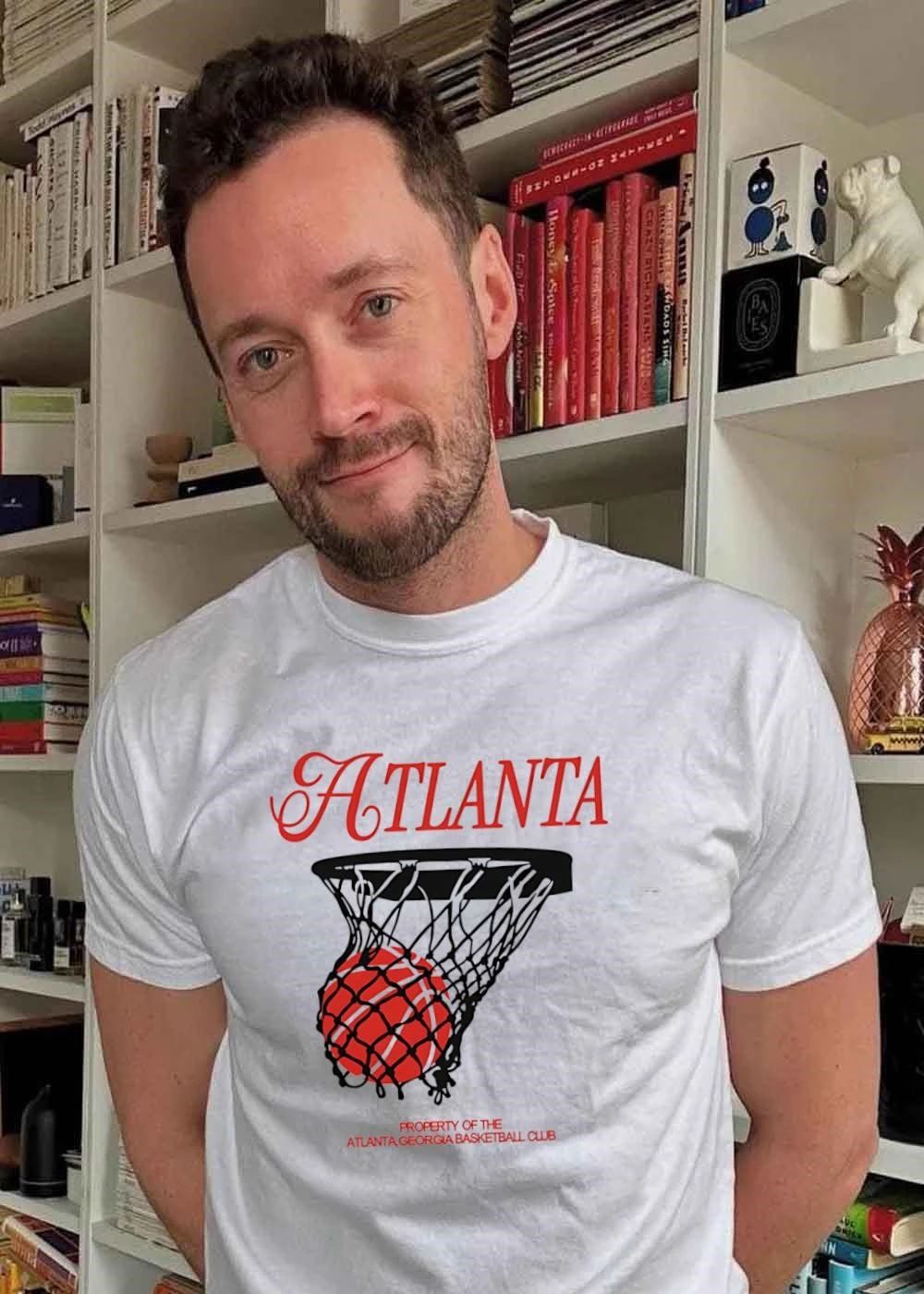 Property of the Atlanta Georgia Basketball Club Atlanta Basketball shirt