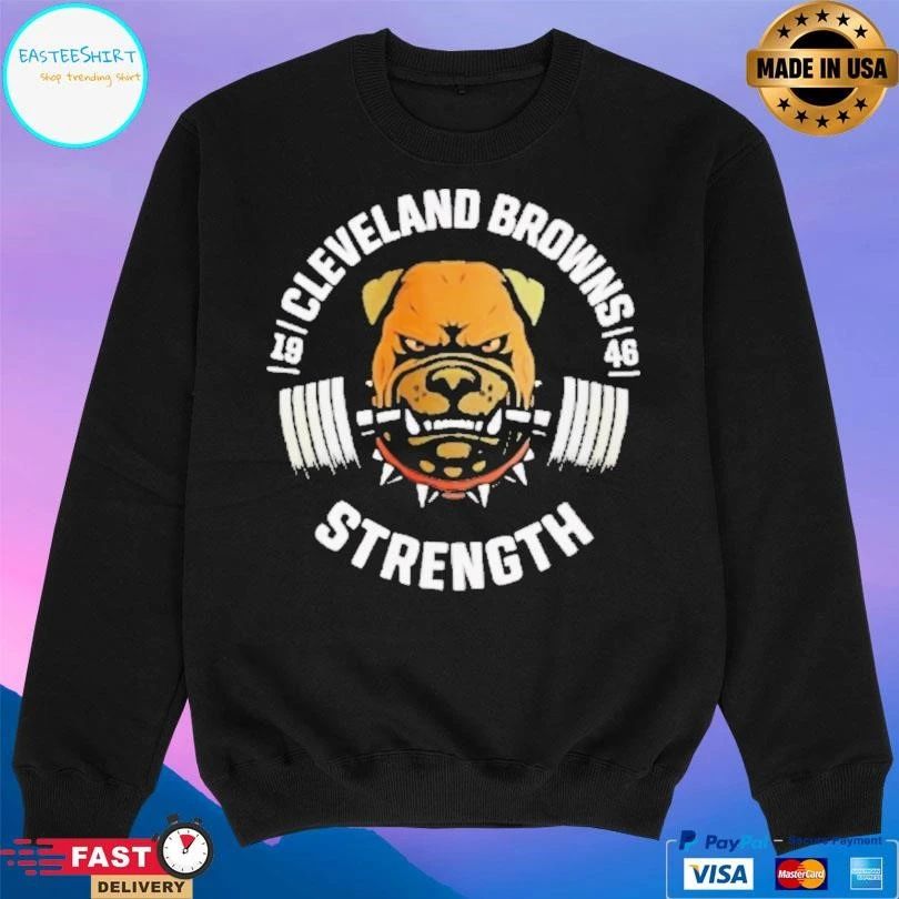 Myles Garrett Bulldog Cleveland Browns Strength 1946 T-shirts