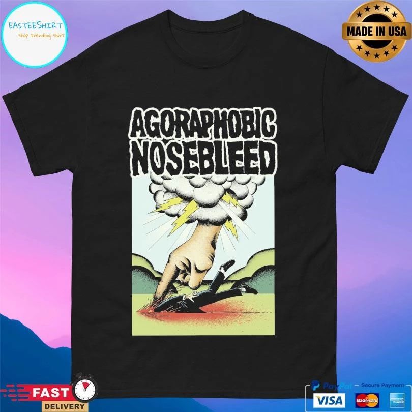 Agoraphobic Nosebleed Smite T-shirts