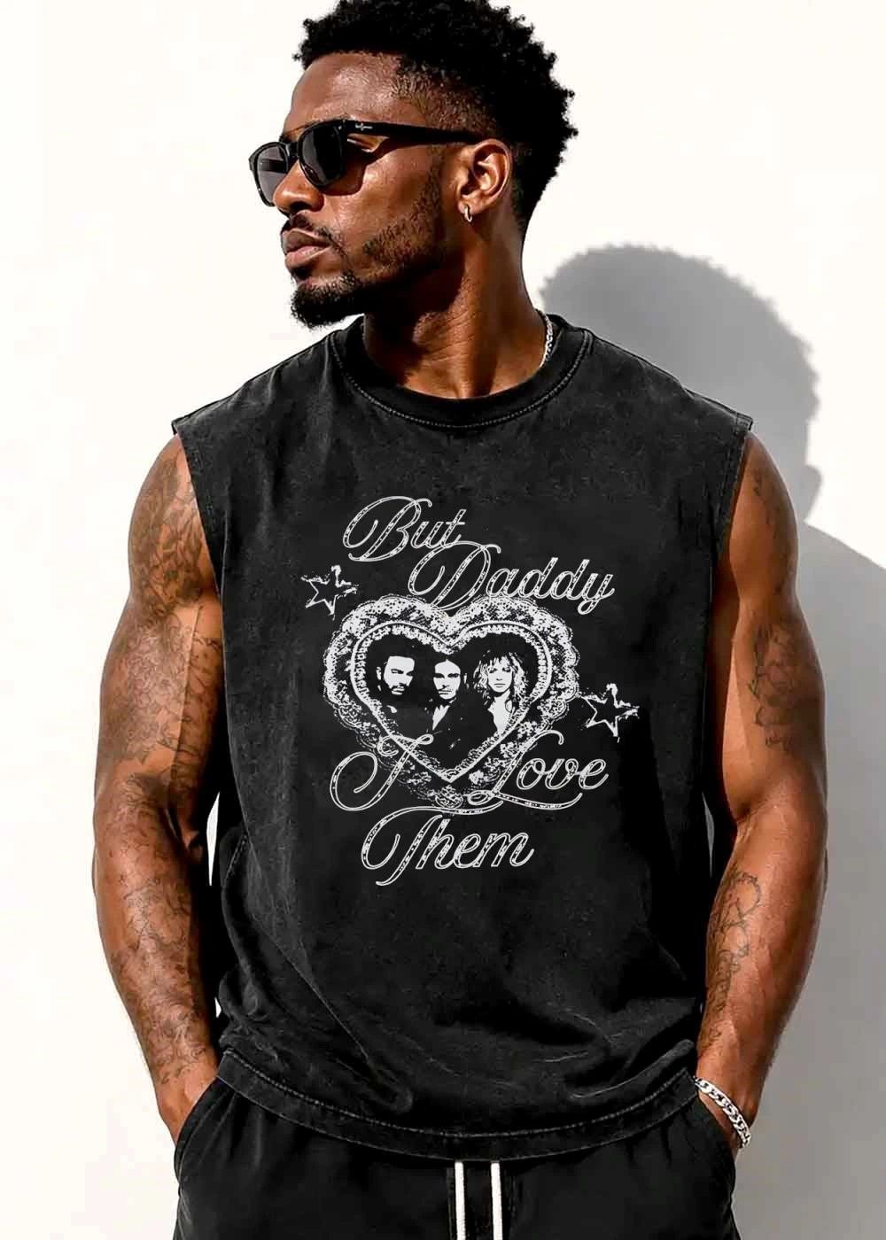 But Daddy I Love Them Lace Heart Band Portrait Stars Bootleg shirt