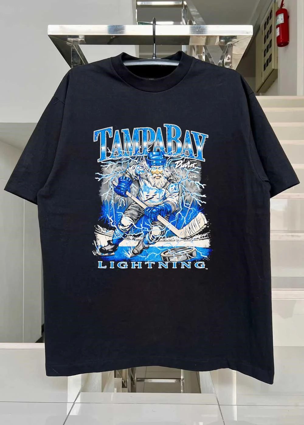 Divine Tampa Bay Lightning Hockey Player Skating Graphic shirt