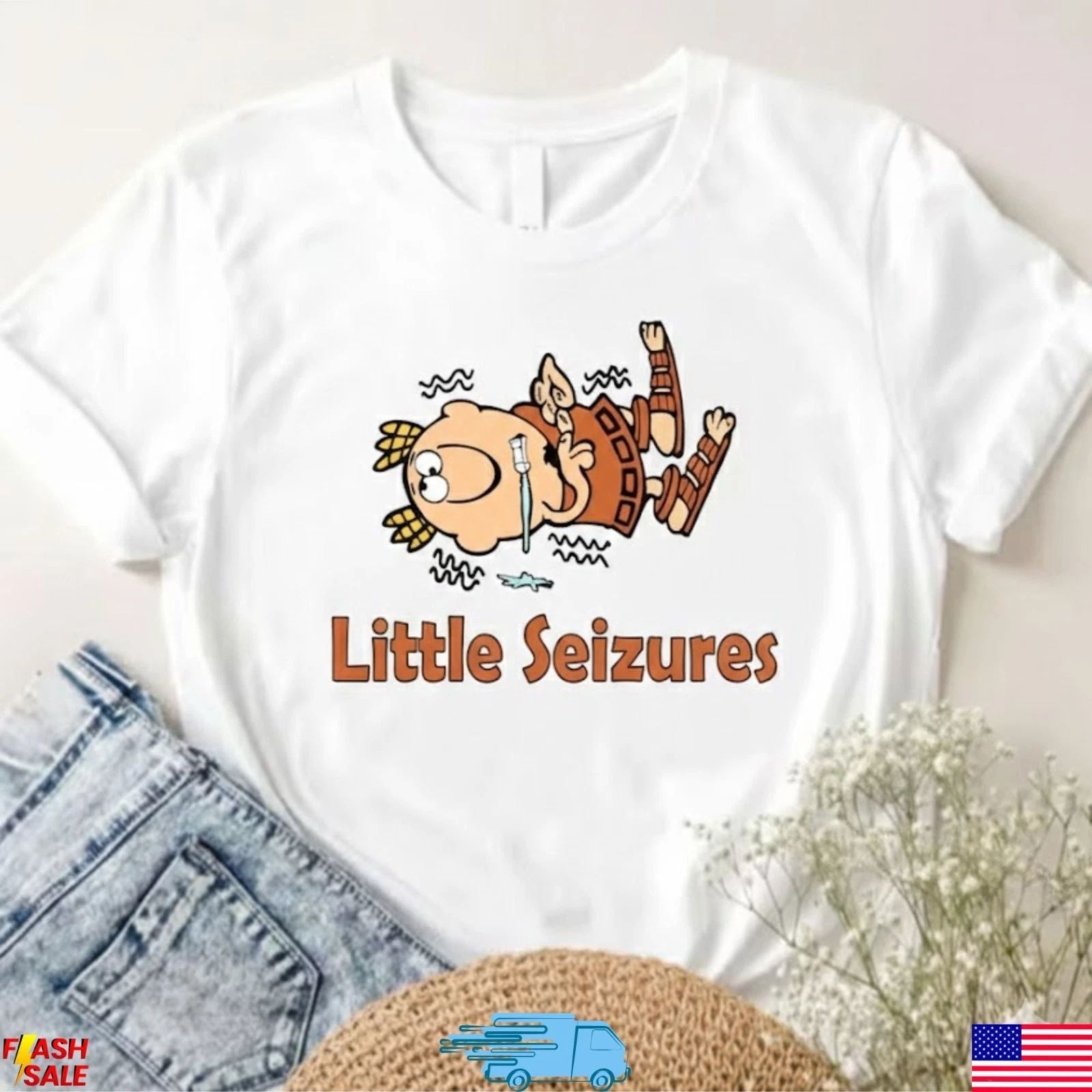 Little Seizures Shirt, Funny Little Caesars, Pizza Pun Shirt