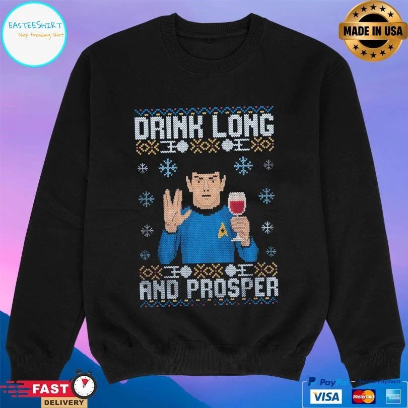 Drink Long And Prosper Christmas 2025 T-shirts