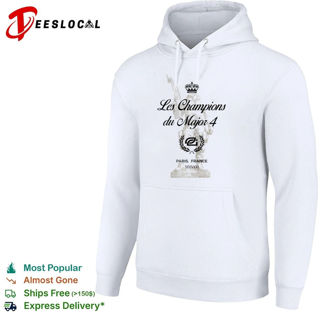 Les Champions du Major 4 Paris France MMXXVI T-shirt