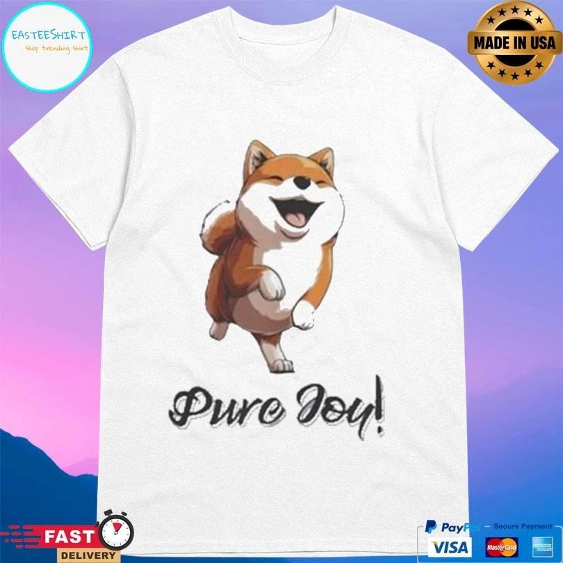 Shiba Inu Dog Pure Joy T-shirts